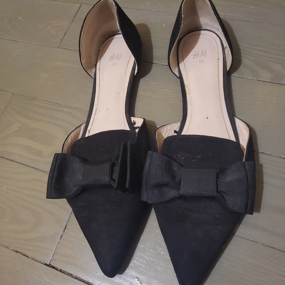 H&M bow flats